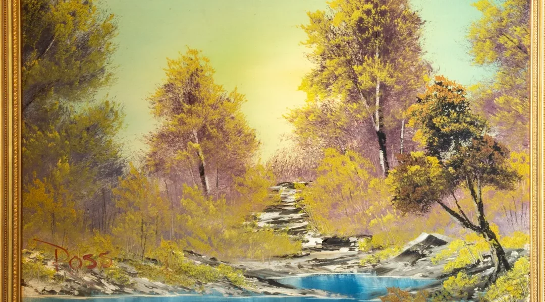 Got a spare $10m down the back of the sofa? Bob Ross original painting goes on sale…