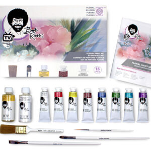 Floral paint set