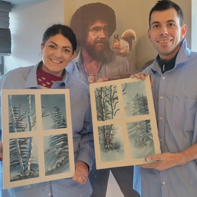 And that's Little Tree done for 2025! 

A lush afternoon with Sarah and Alex, with time to dive into technique and details whilst still enjoying the mindfulness that only the Bob can create!

My thanks to you all for getting your paint on with me over the past year... there are some big, exciting changes a'coming for Little Tree in 2026 and I look forward to sharing more in the New Year...

I wish you all a peaceful and joyful Christmas and New Year...may it be all you need it to be.

And now, to eat, drink and be merry 🧑🏼‍🎄🎄🥳🎨🎄