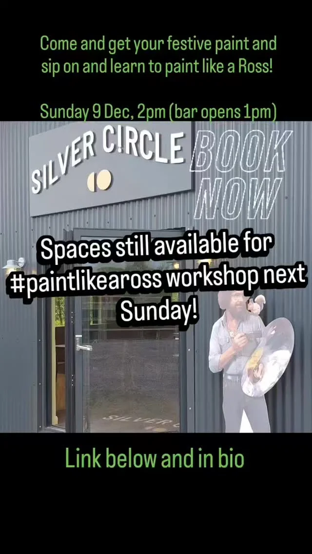 Few spaces available for Sunday 7 December. Come on down and get your festive paint paint on!