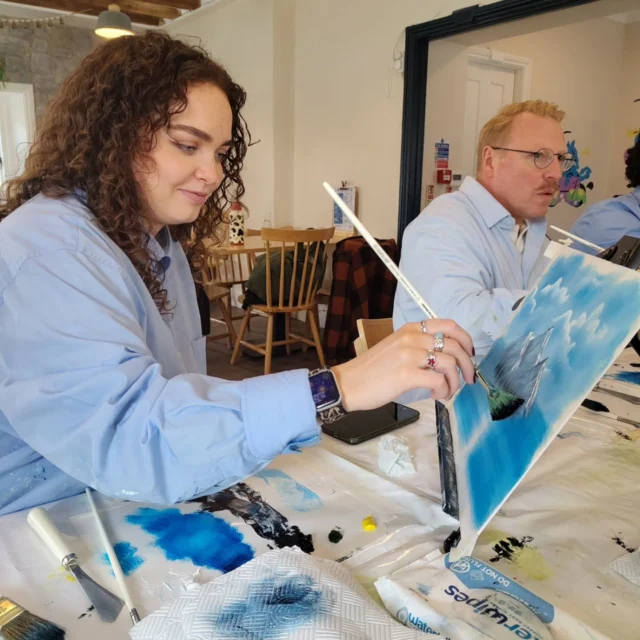 Paint, coffee, good vibes last Monday...one of the most wholesome experiences around! 🎨☕

Little Tree's first collaboration with @brodies_coffee
wonderful Wall venue.

Two hours of switching off, getting creative and enjoying the process (happy little trees included 🌲)

Whilst loads of people talked and created a buzz around the session last week, only a select few were able to make it last Monday.

With that in mind, we've moved the next session to a Friday evening in July, the perfect way to unwind after a long week without the usual night chaos.

So if you were one of the "I'll come next time" people...this is your first bravery test

Don't just think about it, come paint, relax and surprise yourself. Don't just take it from me, feedback shared from last week's session shared that it was the "best 2 hours I've had this year!" 👀

🎟️ Drop me a message if you want more details for the July session